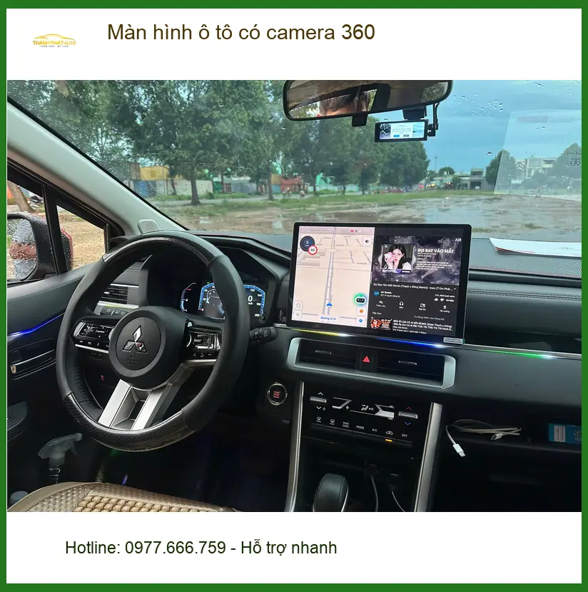 Anh Dũng nâng cấp Màn hình ô tô có camera 360 cho Kia Carnival tại Thủ Đức ảnh thực tế 2