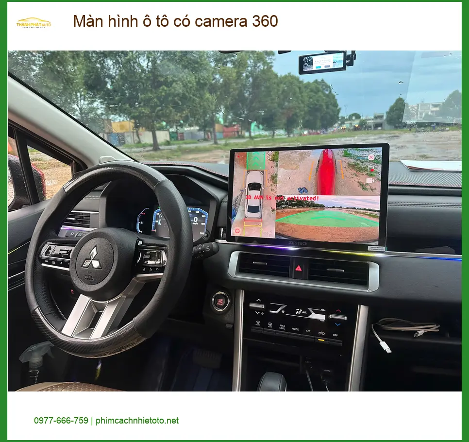 Anh Minh lắp màn hình ô tô camera 360 cho Kia Sorento tại Quận Phú Nhuận ảnh thực tế 3