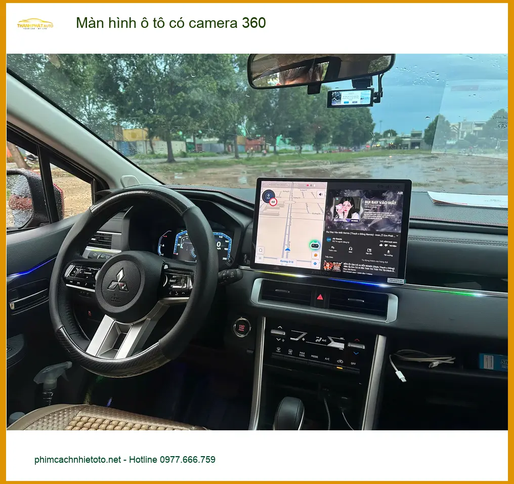 Anh Minh lắp màn hình ô tô camera 360 cho Kia Sorento tại Quận Phú Nhuận ảnh thực tế 4
