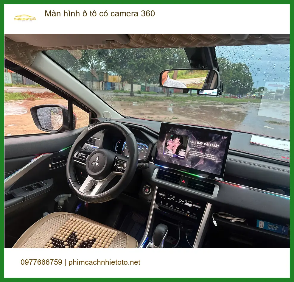 Chị Minh lắp màn hình ô tô có camera 360 cho Kia K3 tại Quận Bình Thạnh. ảnh thực tế 2