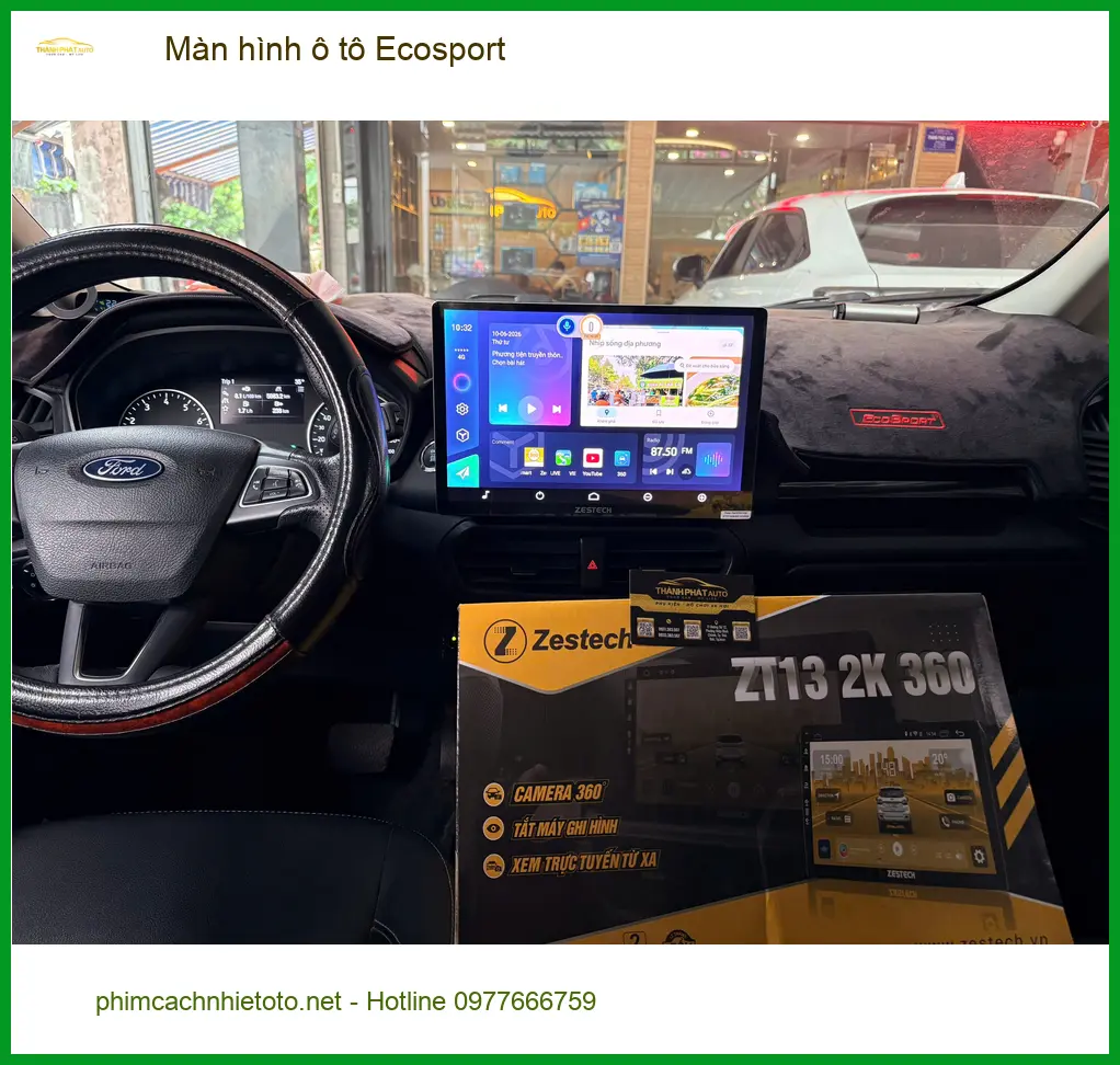 Anh Long nâng cấp Màn hình ô tô Ecosport giá tốt tại Quận Thủ Đức ảnh thực tế 2