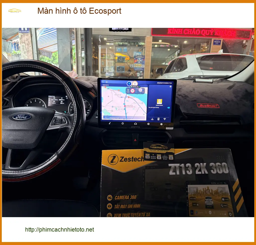 Anh Long nâng cấp Màn hình ô tô Ecosport giá tốt tại Quận Thủ Đức ảnh thực tế 4