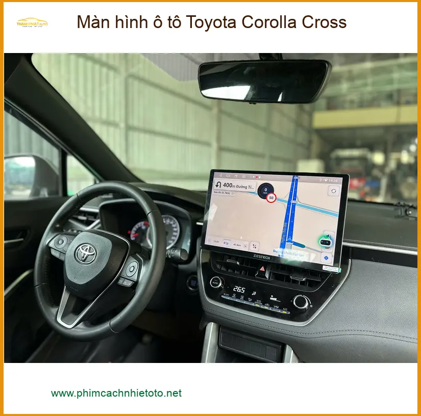 Anh Tùng nâng cấp màn hình ô tô Toyota Corolla Cross tại Quận 1 ảnh thực tế 4