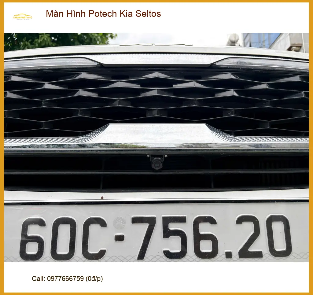 Chị Thảo Lắp Màn Hình Potech Kia Seltos Quận 12 Nâng Tầm Trải Nghiệm ảnh thực tế 4