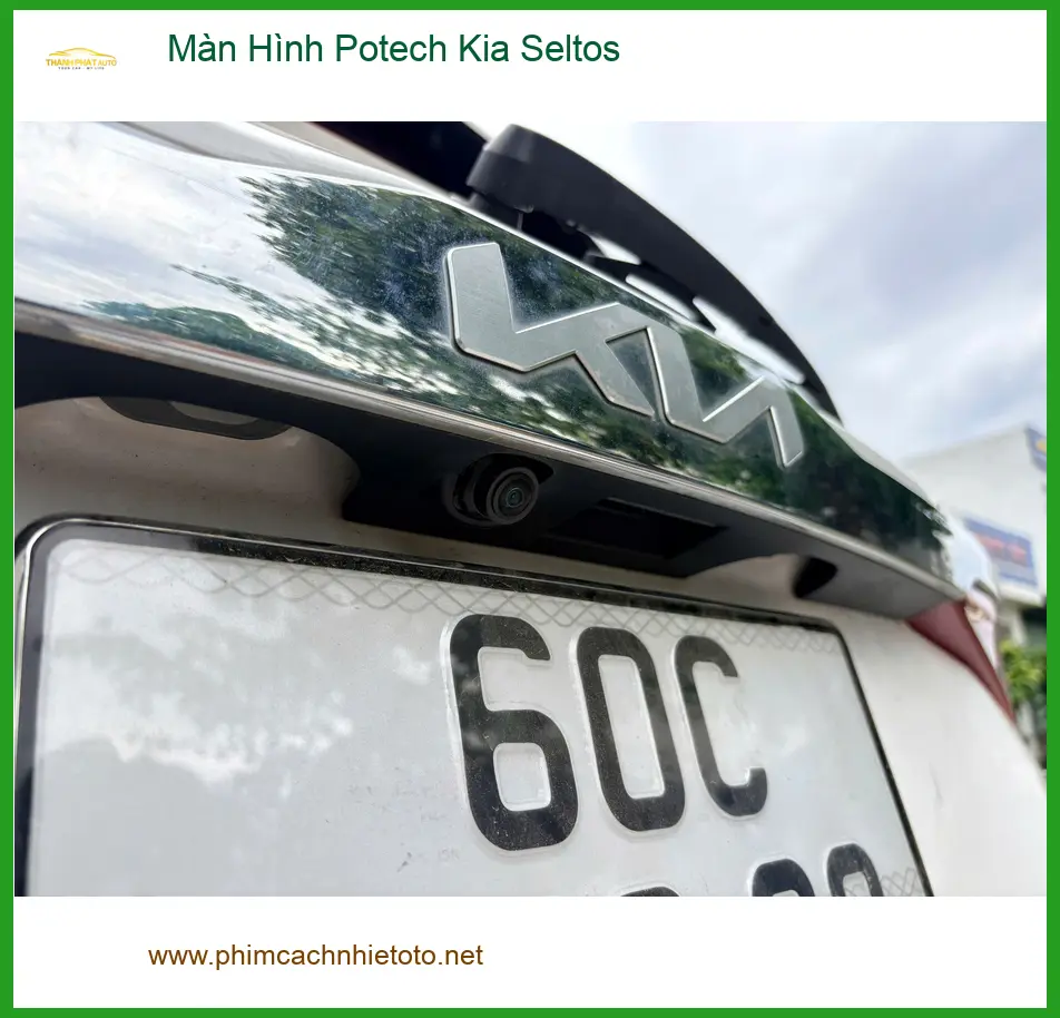 Anh Tuấn Kiệt lắp Màn Hình Potech Kia Seltos tại Quận Bình Tân để trải nghiệm tính năng mới ảnh thực tế 2
