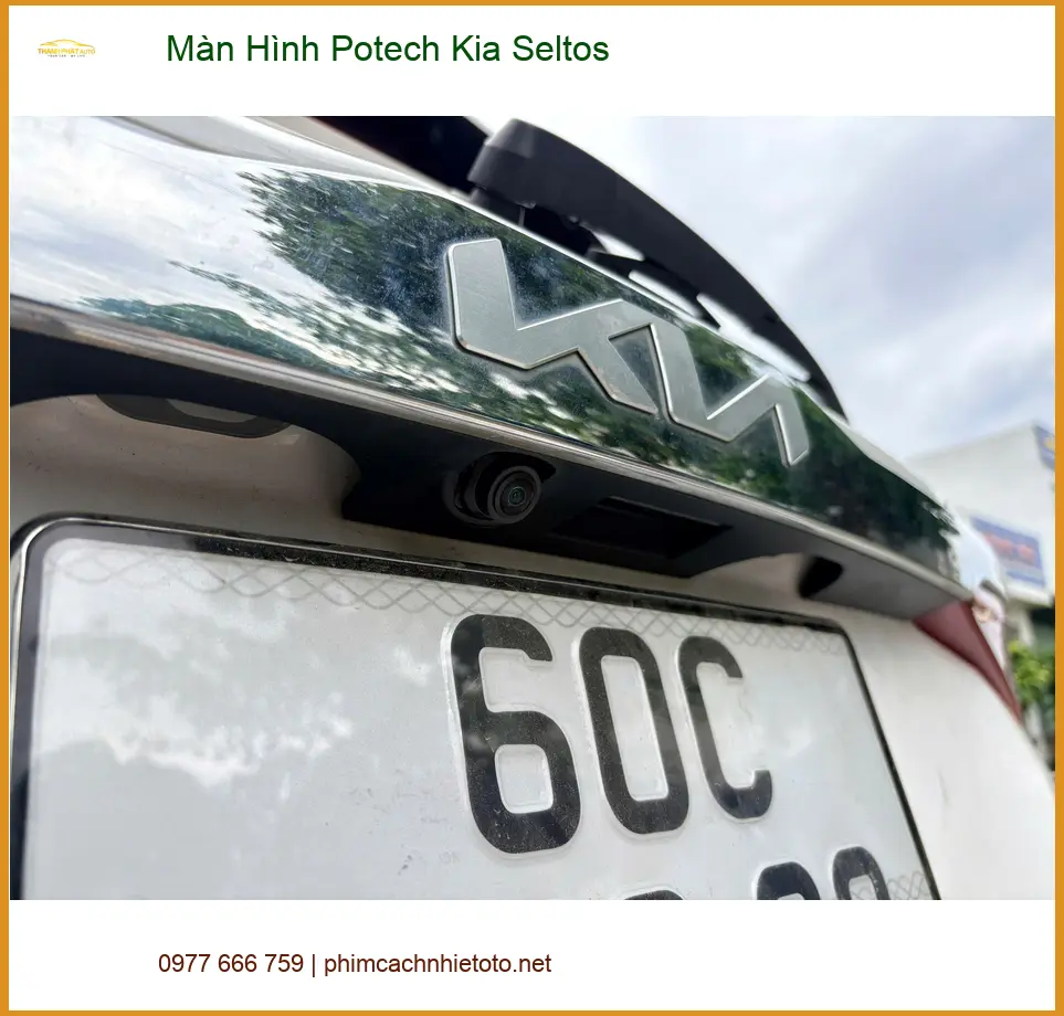 Anh Đạt lắp Màn Hình Potech Kia Seltos tại Quận 9 để lái xe an toàn và tiện nghi hơn ảnh thực tế 3