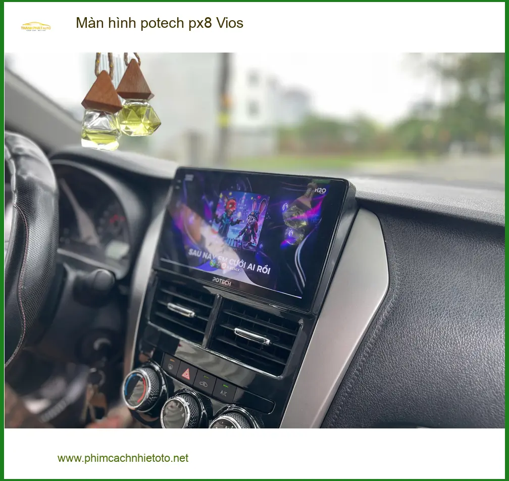 Chú Đạt nâng cấp Màn hình Potech PX8 Vios ở Bình Chánh giải trí hiện đại ảnh thực tế 2