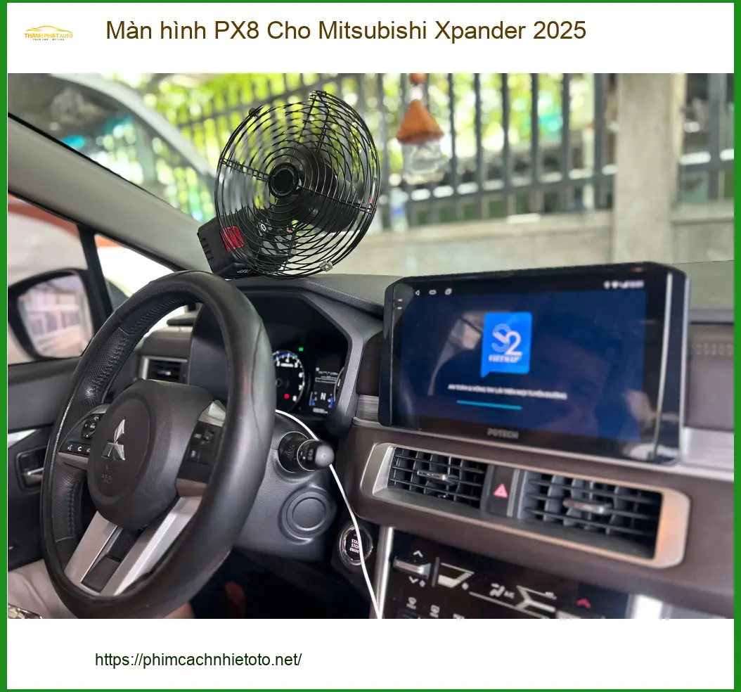 Anh Tùng nâng cấp Màn hình PX8 Cho Mitsubishi Xpander 2025 tại Quận 12 ảnh thực tế 2