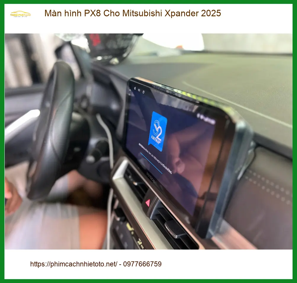 Anh Tùng nâng cấp Màn hình PX8 Cho Mitsubishi Xpander 2025 tại Quận 12 ảnh thực tế 4