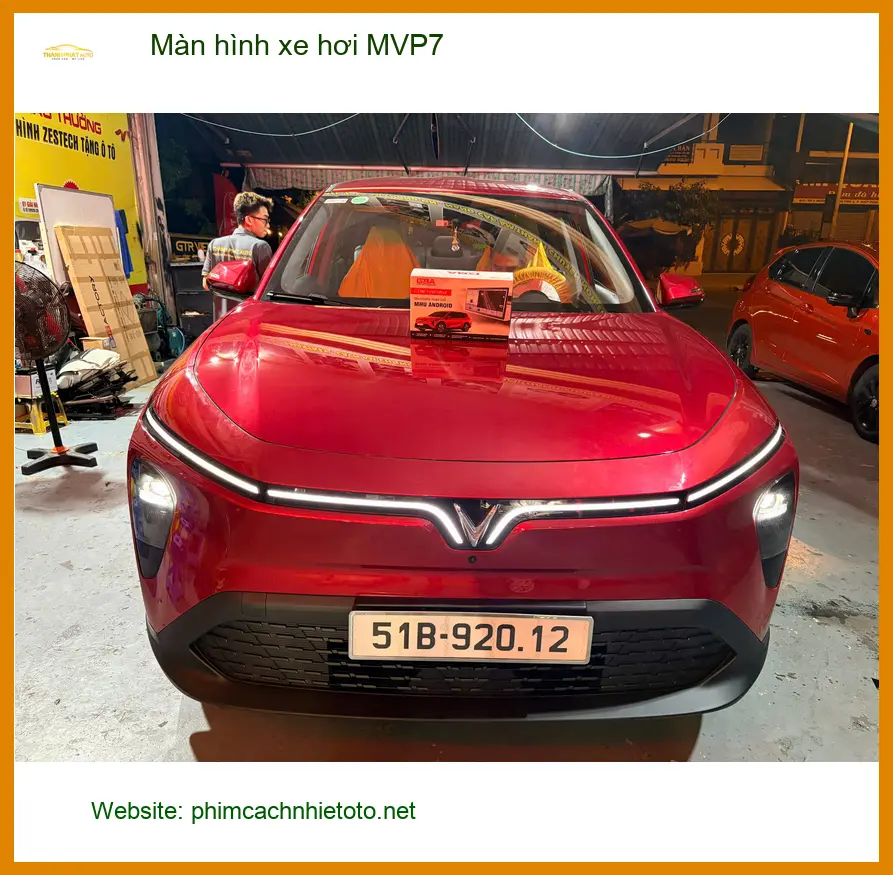 Anh Hưng lắp Màn hình xe hơi MVP7 cho Toyota Vios tại Quận 9. ảnh thực tế 3