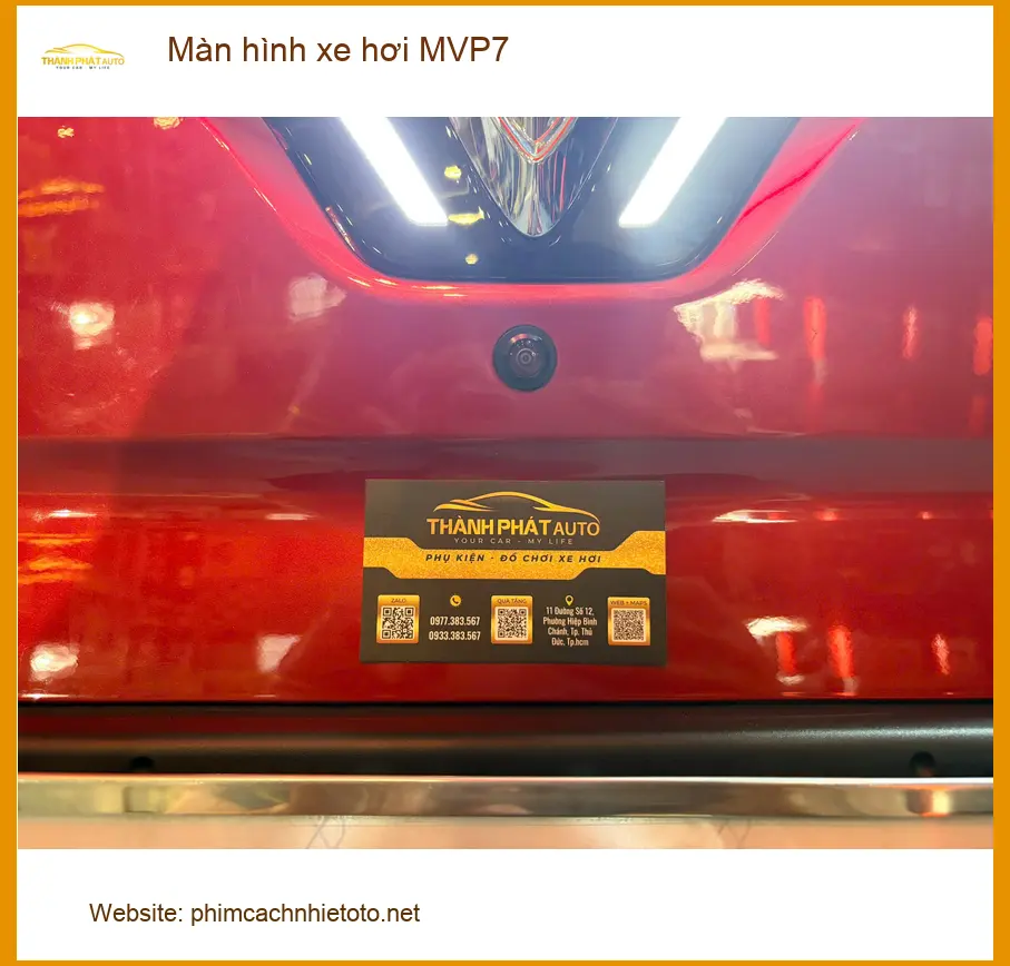 Chị Lan Anh lắp màn hình xe hơi MVP7 cho Honda HR-V tại Quận 1 vì màn hình cũ bị giật lag