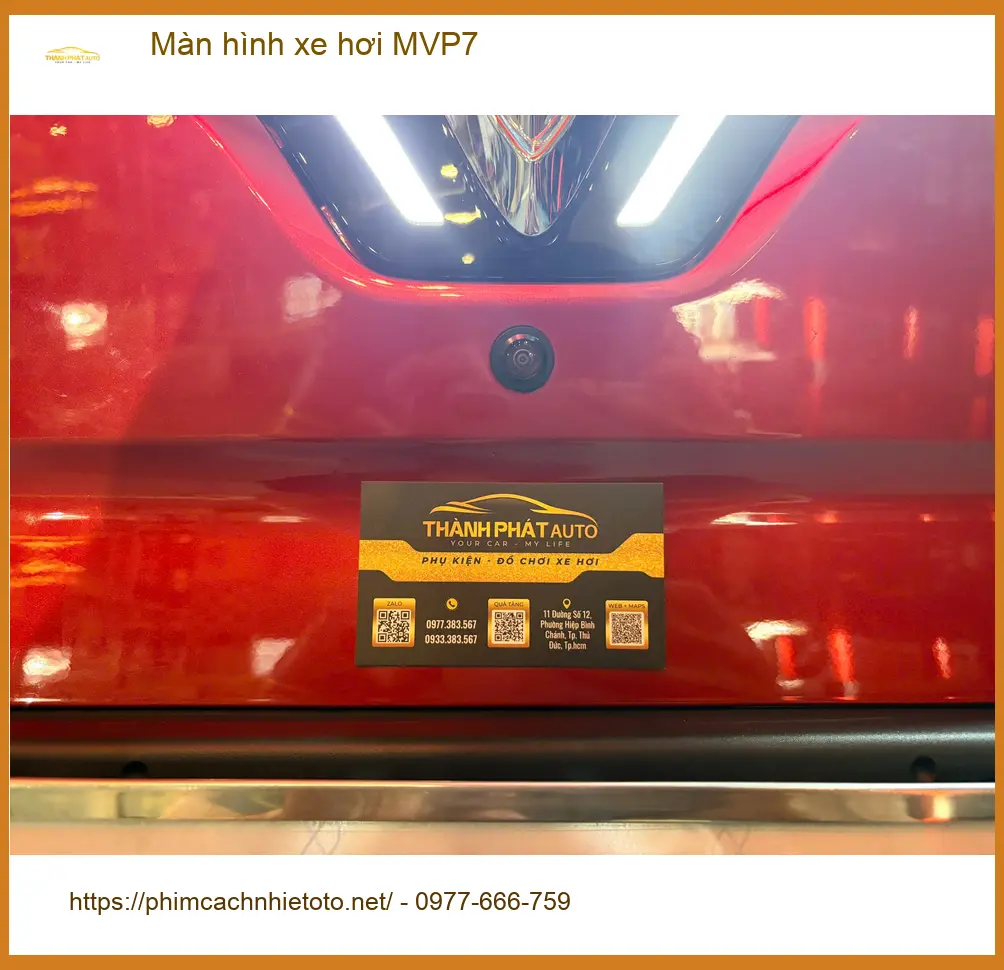 Chú Minh nâng cấp màn hình xe hơi MVP7 Honda CRV Quận Gò Vấp, cần dẫn đường ảnh thực tế 2