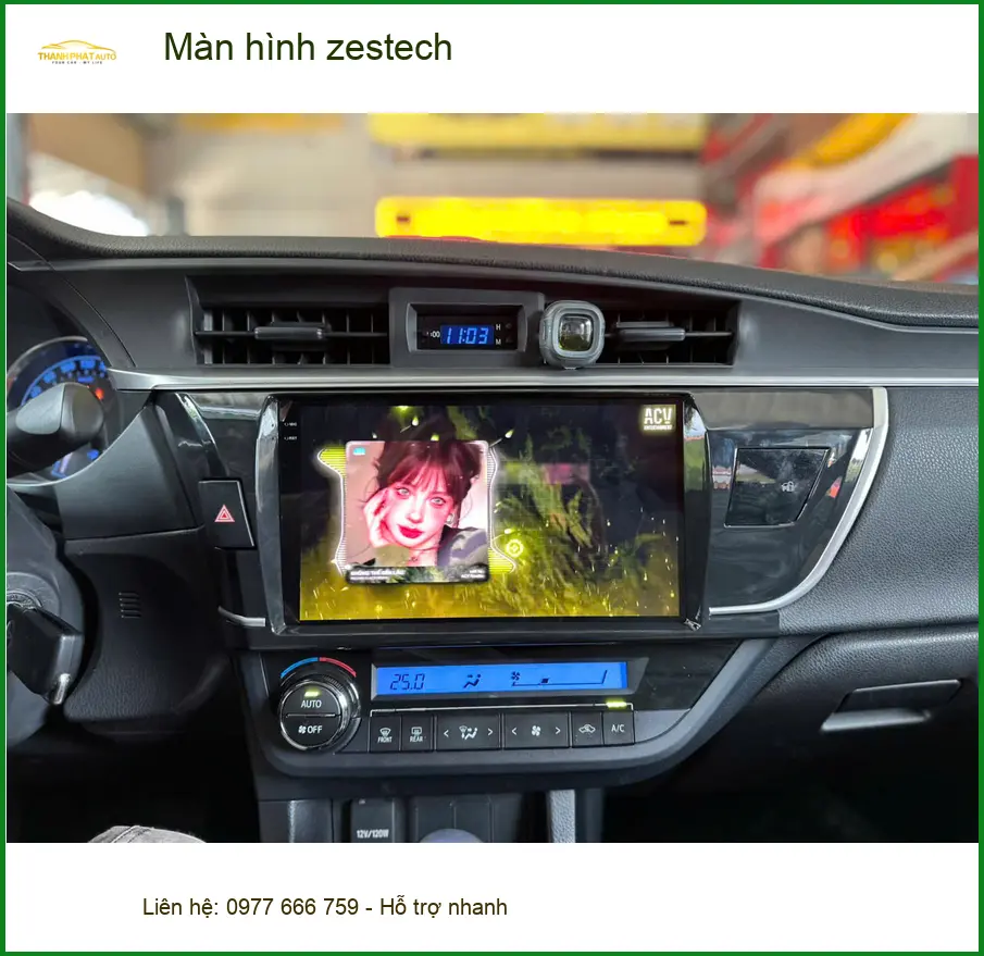 Chị Hương Giang lắp màn hình Zestech cho Kia K3 tại Quận 12 để nâng tầm trải nghiệm giải trí ảnh thực tế 3