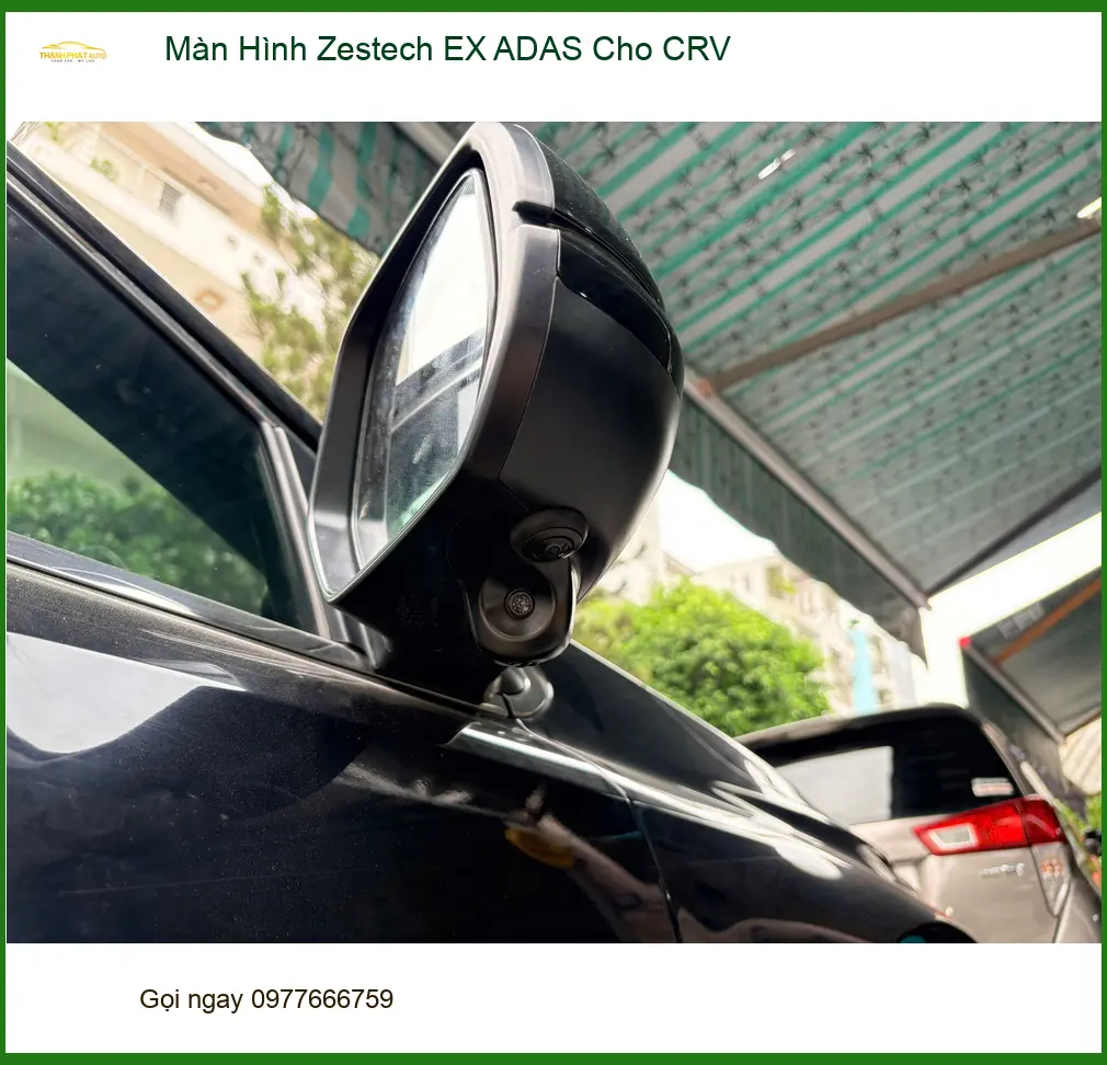 Bác Thanh lắp Màn Hình Zestech EX ADAS Cho CRV Quận 12 vì màn hình zin thiếu tính năng ảnh thực tế 2
