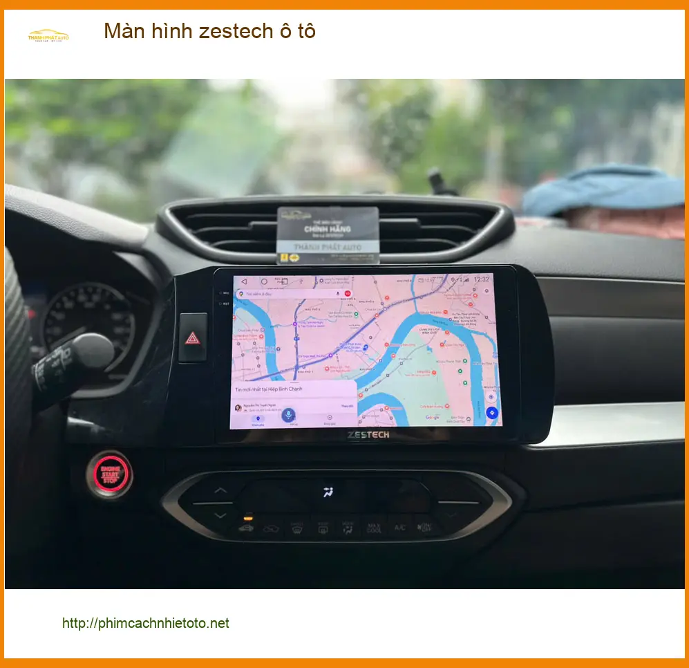 Anh Dũng lắp Màn hình Zestech ô tô cho Toyota Camry tại Quận Thủ Đức