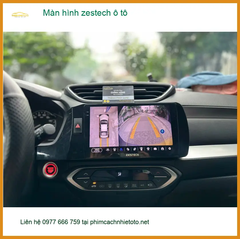 Anh Dũng lắp Màn hình Zestech ô tô cho Toyota Camry tại Quận Thủ Đức ảnh thực tế 3