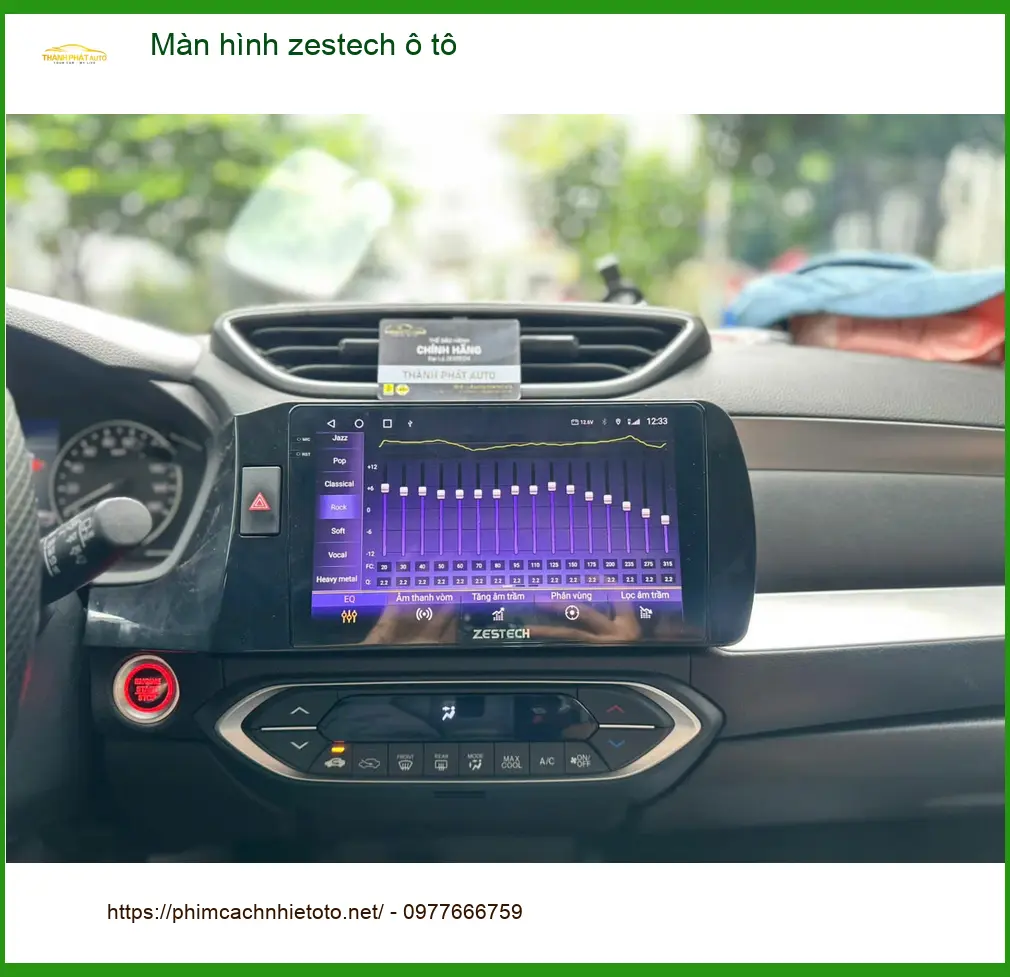 Chú Hiếu lắp màn hình Zestech ô tô cho Ford Everest tại Quận 2. ảnh thực tế 5