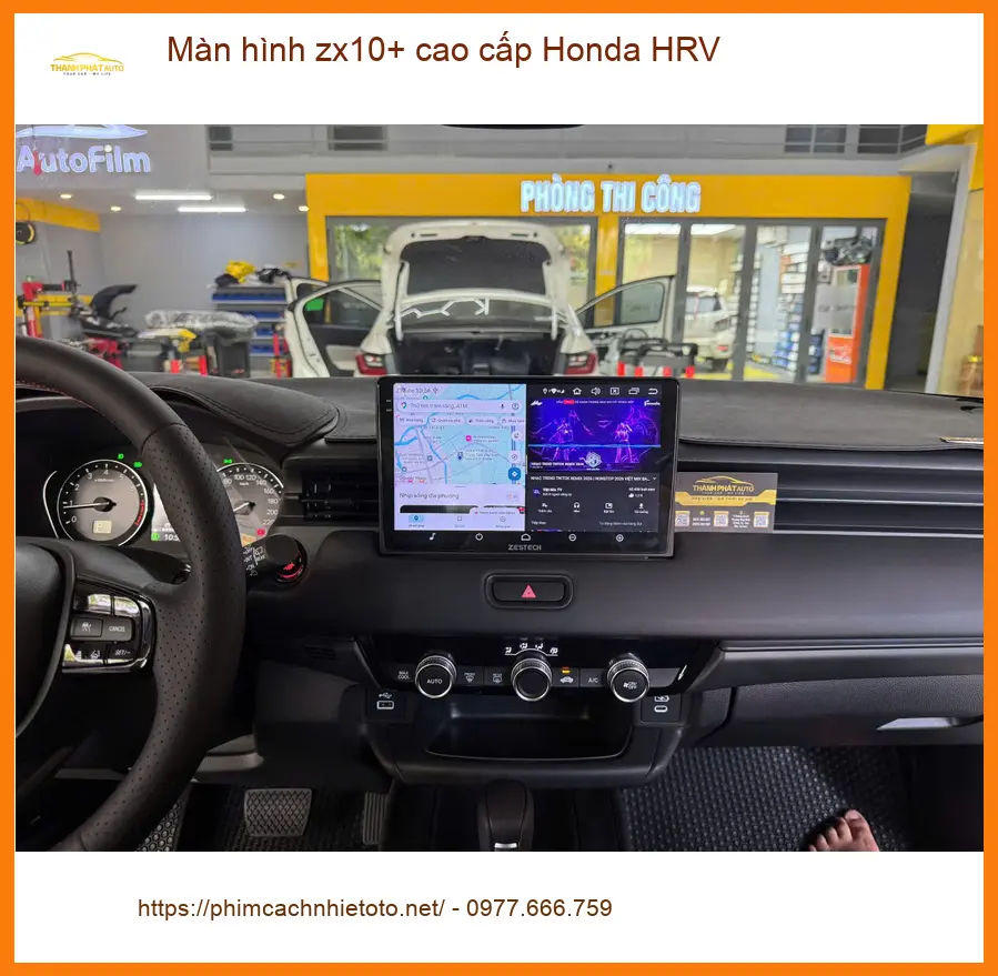 Anh Tùng nâng cấp màn hình ZX10+ cao cấp Honda HRV tại Quận 2 ảnh thực tế 2