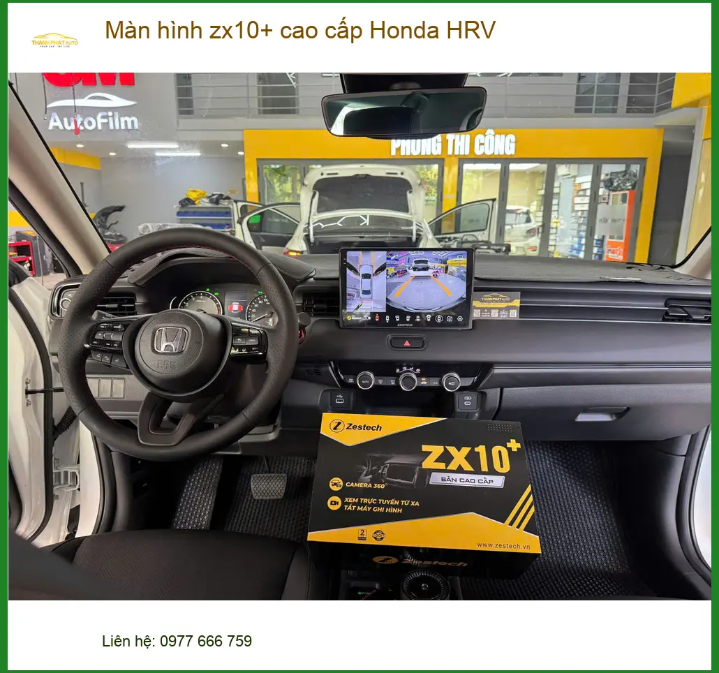 Anh Tùng nâng cấp màn hình ZX10+ cao cấp Honda HRV tại Quận 2 ảnh thực tế 3