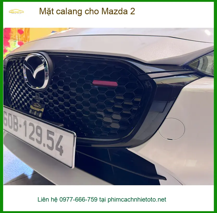 Anh Duy độ mặt calang cho Mazda 2 tại Quận 6 để xe trông ngầu hơn ảnh thực tế 2