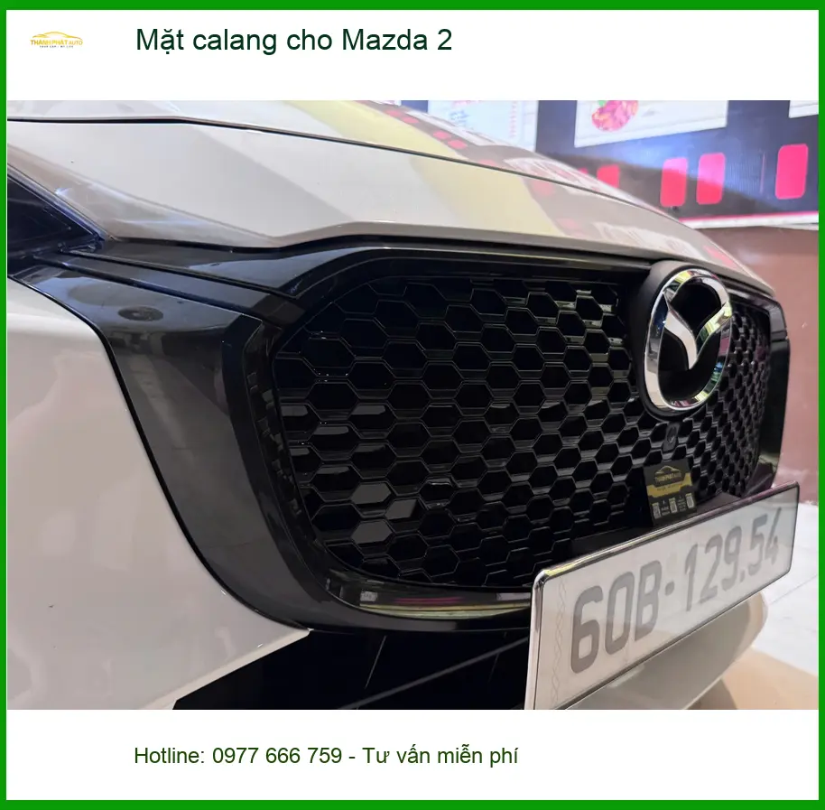 Anh Duy độ mặt calang cho Mazda 2 tại Quận 6 để xe trông ngầu hơn ảnh thực tế 3