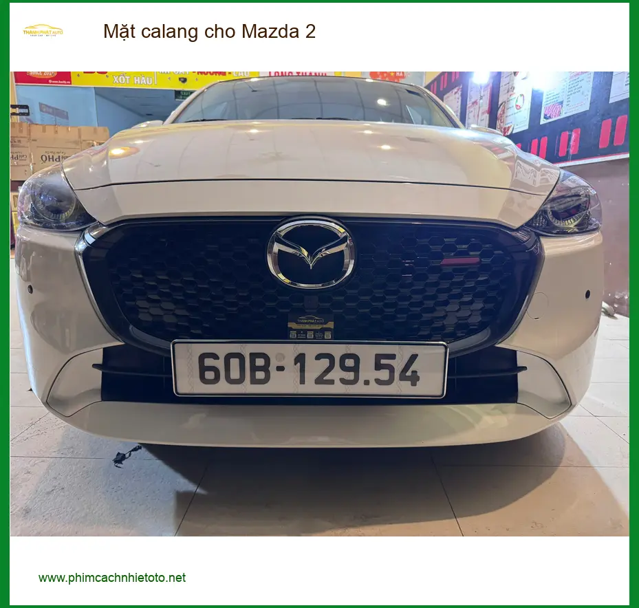Anh Duy độ mặt calang cho Mazda 2 tại Quận 6 để xe trông ngầu hơn ảnh thực tế 4