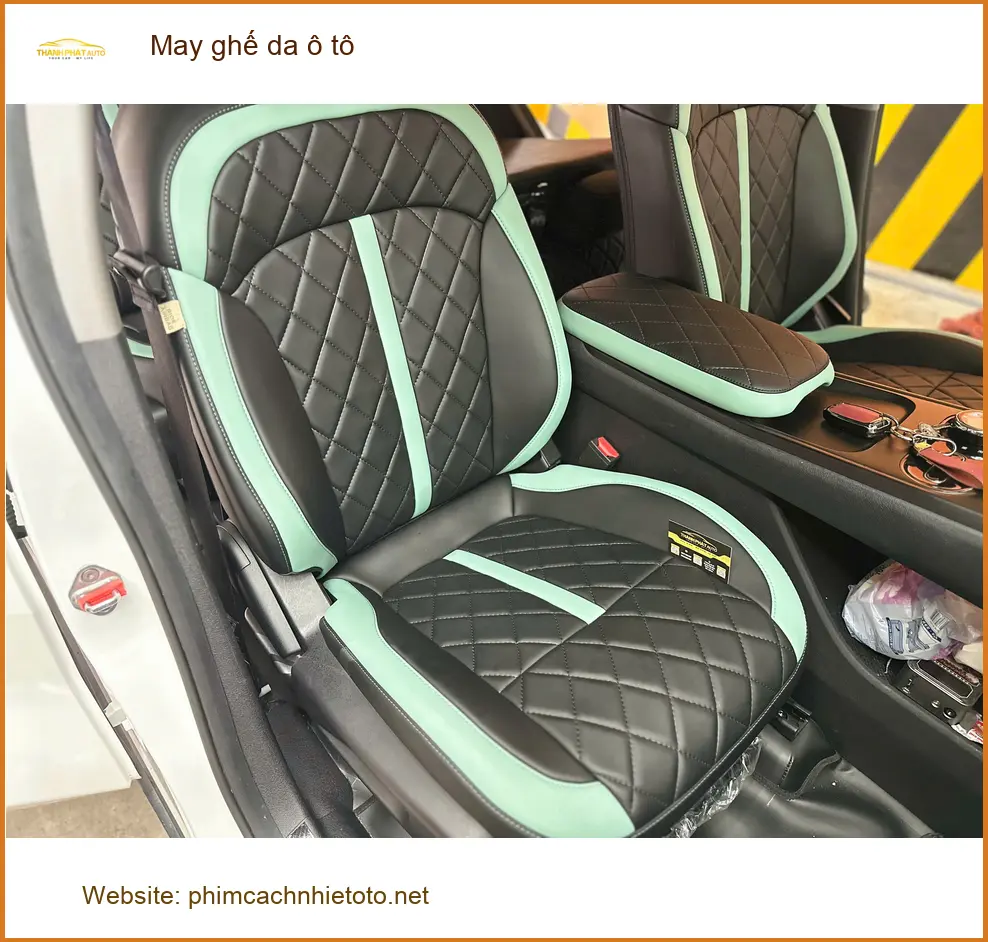 Anh Khải bọc ghế da ô tô cho Honda CRV tại Quận 2 để nâng tầm nội thất ảnh thực tế 2