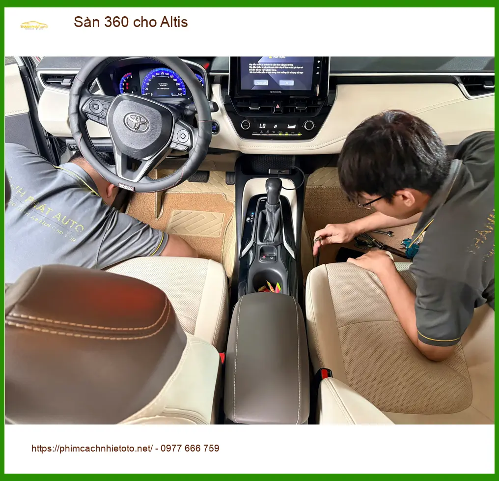 Anh Khải lắp Sàn 360 cho Altis Quận Bình Tân vì muốn nội thất sạch đẹp ảnh thực tế 2