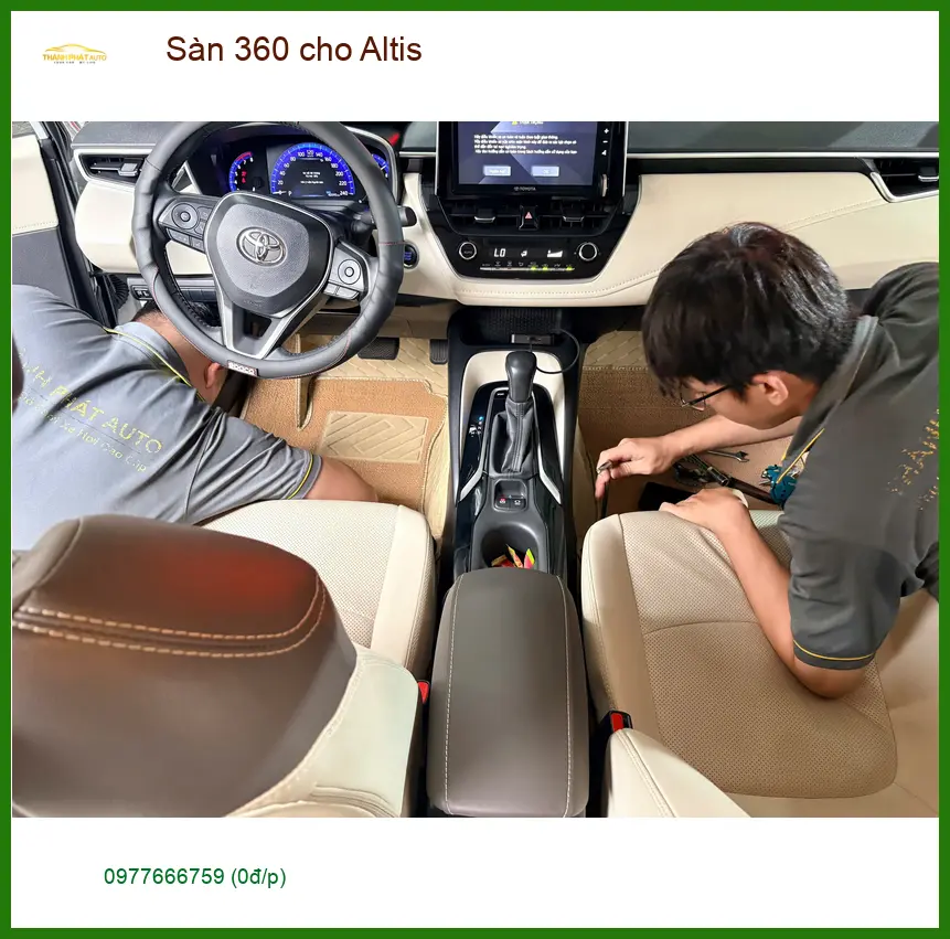 Chị Thảo lắp Sàn 360 cho Altis tại Quận 2 để nội thất luôn mới