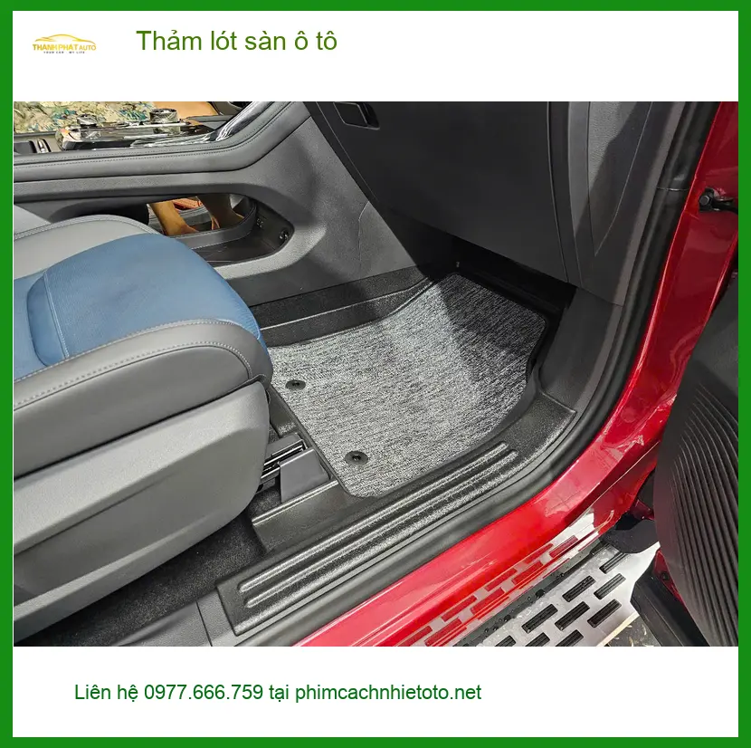 Chị Mai Phương thay Thảm lót sàn ô tô Toyota Raize Quận 9 cho xe luôn sạch ảnh thực tế 4