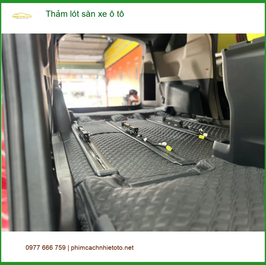 Anh Khải lắp thảm lót sàn ô tô Toyota Vios tại Quận Phú Nhuận ảnh thực tế 4