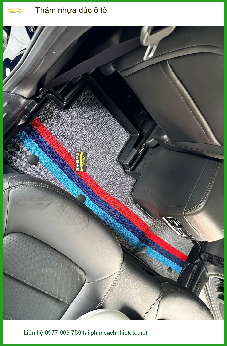 Anh Duy lắp thảm nhựa đúc ô tô Hyundai Accent Quận Tân Phú nội thất sạch bền ảnh thực tế 2