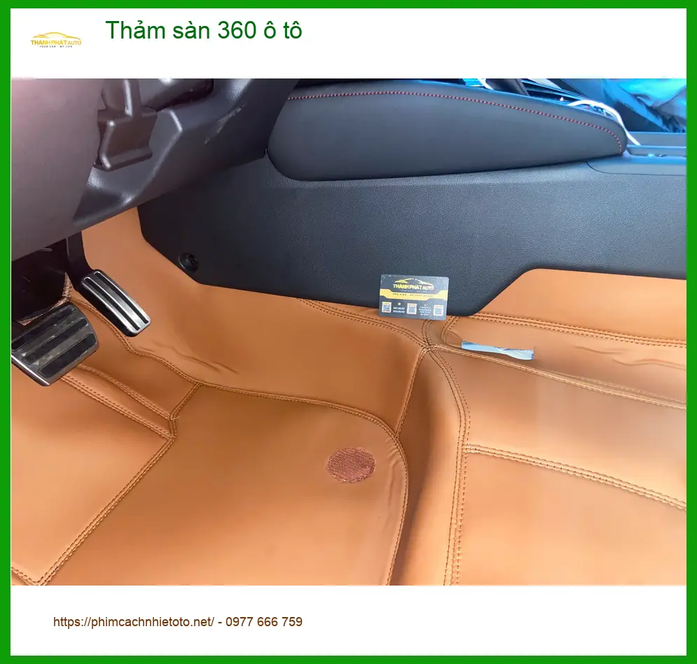 Chị An lắp thảm sàn 360 ô tô cho Hyundai Creta tại Nhà Bè để nội thất luôn sạch đẹp ảnh thực tế 3