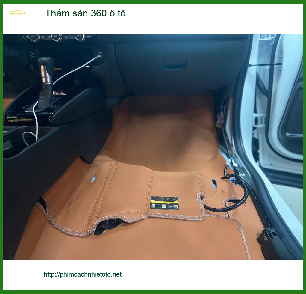 Anh Khang lắp thảm sàn 360 ô tô cho Kia Carnival tại Thủ Đức, sạch đẹp ảnh thực tế 2
