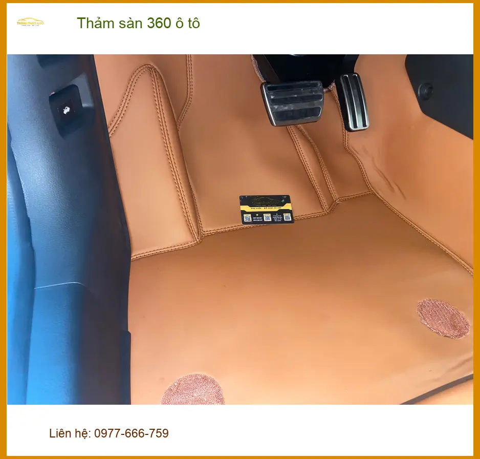 Anh Khang lắp thảm sàn 360 ô tô cho Kia Carnival tại Thủ Đức, sạch đẹp ảnh thực tế 4