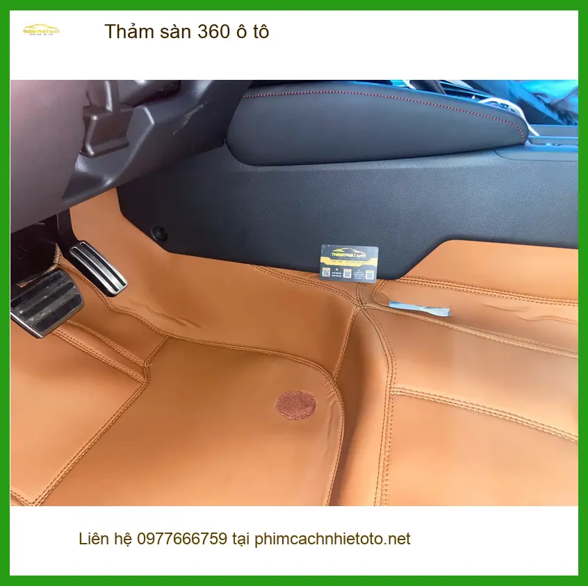 Anh Khang lắp thảm sàn 360 ô tô cho Kia Carnival tại Thủ Đức, sạch đẹp ảnh thực tế 5