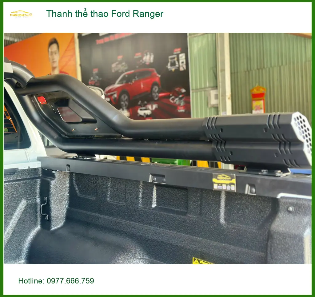 Anh Tấn lắp Thanh thể thao Ford Ranger tại Quận 2 để xe trông mạnh mẽ hơn ảnh thực tế 2