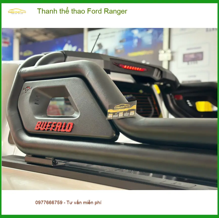 Anh Tấn lắp Thanh thể thao Ford Ranger tại Quận 2 để xe trông mạnh mẽ hơn ảnh thực tế 4