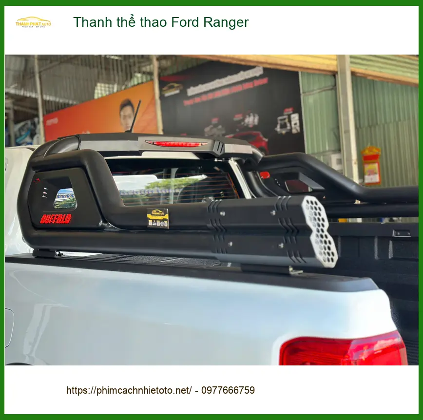 Anh Tấn lắp Thanh thể thao Ford Ranger tại Quận 2 để xe trông mạnh mẽ hơn ảnh thực tế 5