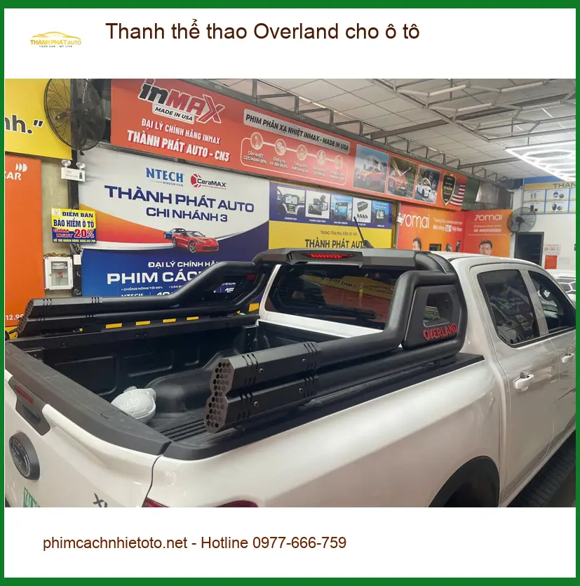 Anh Long gắn Thanh thể thao Overland cho Ford Everest tại Quận 2 ảnh thực tế 3