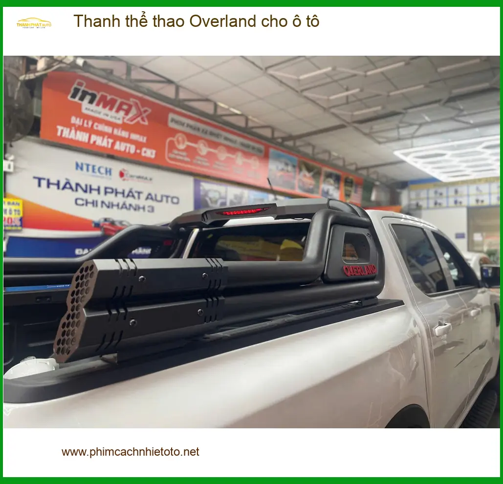 Chú Minh lắp thanh thể thao Overland cho Ford Ranger Wildtrak tại Quận Tân Bình để tăng vẻ hầm hố ảnh thực tế 2