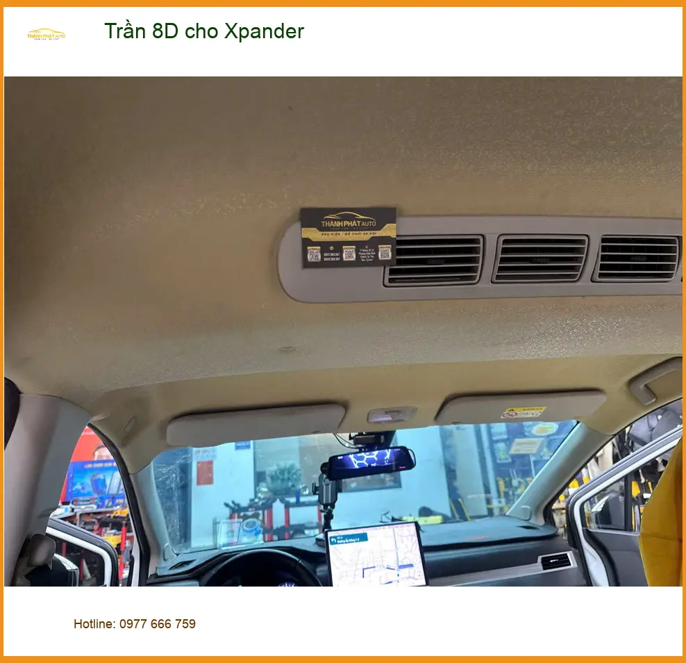 Anh Quang bọc Trần 8D cho Mitsubishi Xpander tại Hóc Môn
