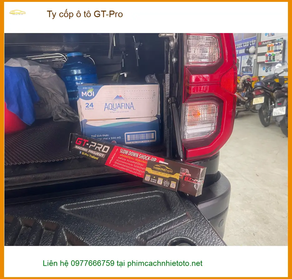 Anh Bách lắp Ty cốp ô tô GT-Pro Hyundai Accent tại Quận 6 để cốp êm