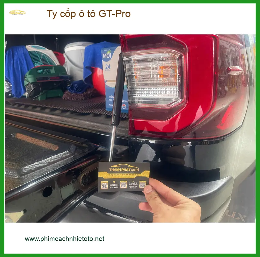 Anh Bách lắp Ty cốp ô tô GT-Pro Hyundai Accent tại Quận 6 để cốp êm ảnh thực tế 3