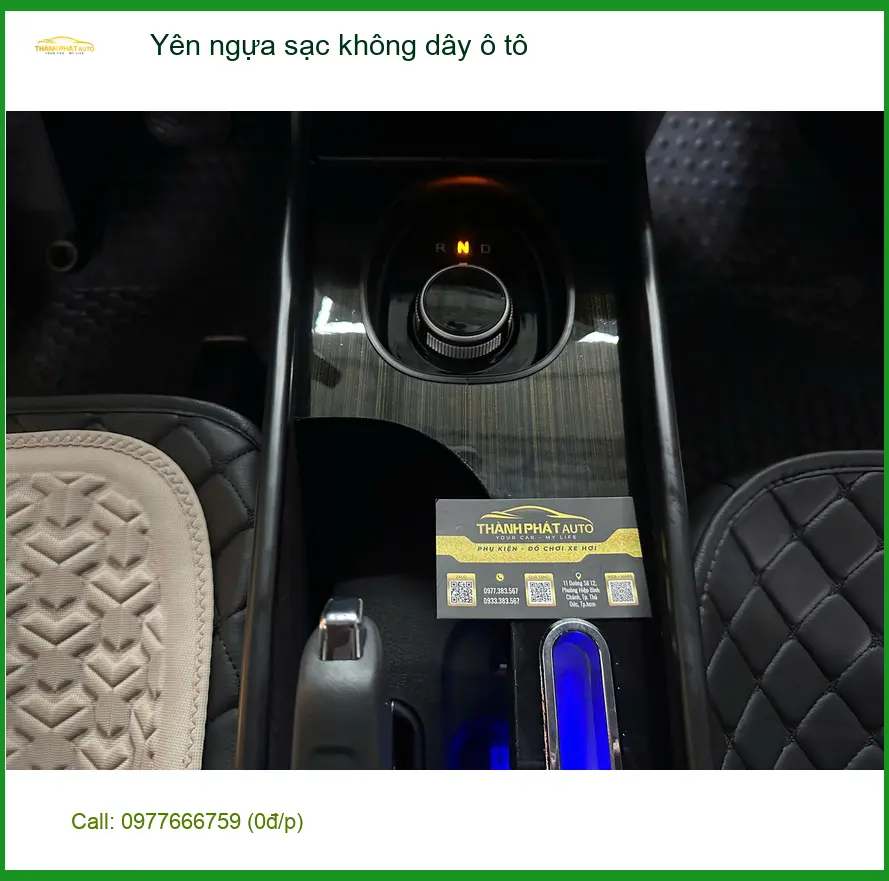 Anh Hưng lắp yên ngựa sạc không dây ô tô cho Hyundai Accent ở Quận 9 ảnh thực tế 2