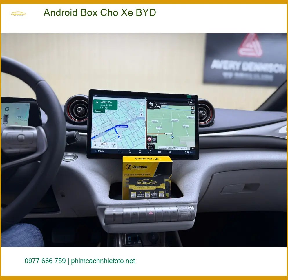 Chú Phát lắp Android Box cho BYD Atto 3 tại Quận 2 để nâng tầm trải nghiệm giải trí ảnh thực tế 4