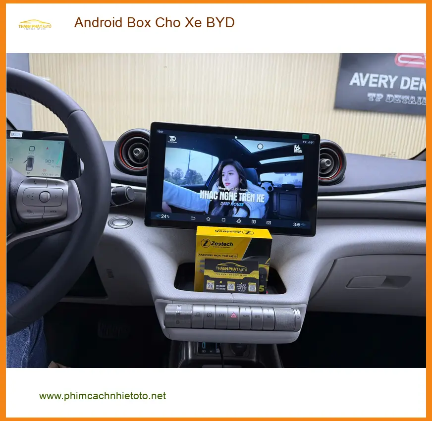 Anh Tùng lắp Android Box cho xe BYD Seal tại Quận Bình Tân vì cần giải trí thông minh hơn ảnh thực tế 2