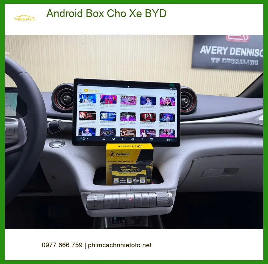 Anh Quang Dũng Lắp Android Box BYD tại Nhà Bè - Trải nghiệm giải trí đỉnh cao ảnh thực tế 4