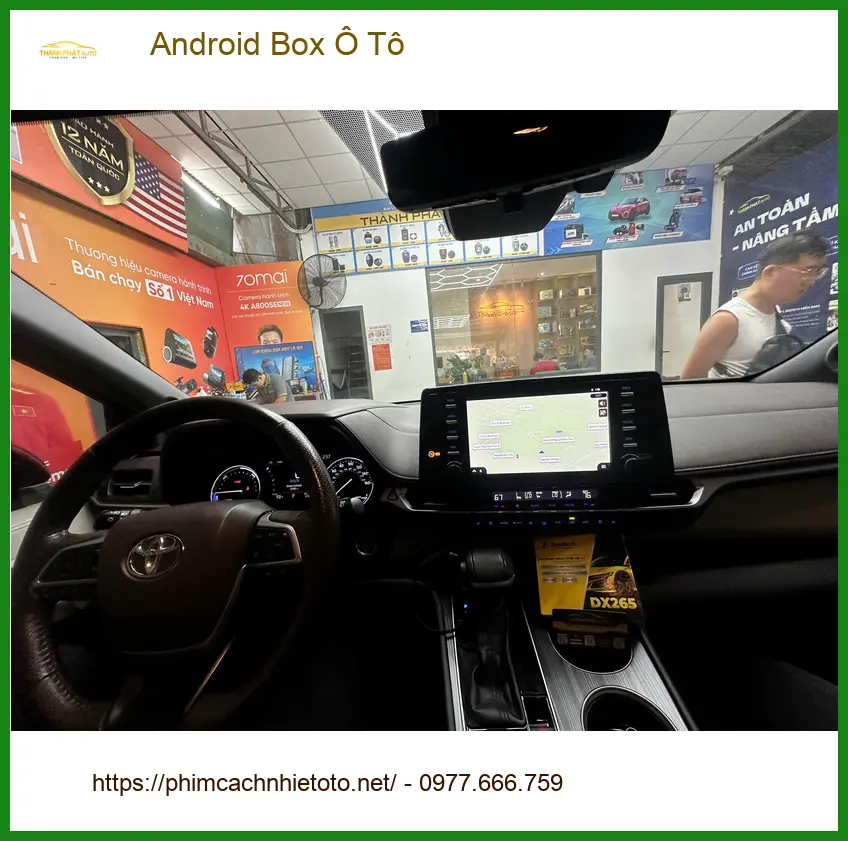 Anh Hào lắp Android Box Ô Tô cho Hyundai Accent tại Quận 10 để biến màn zin thành Smart TV ảnh thực tế 4