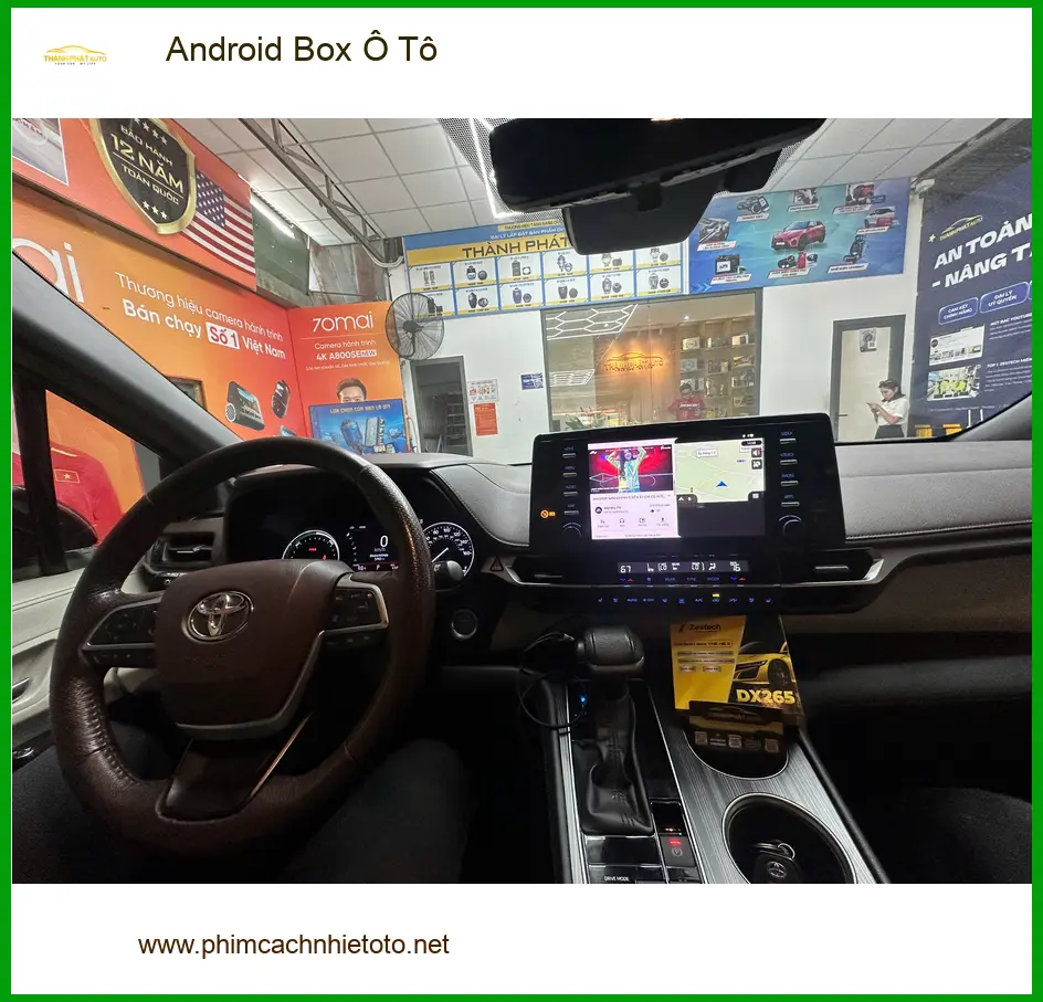 Anh Hào lắp Android Box Ô Tô cho Hyundai Accent tại Quận 10 để biến màn zin thành Smart TV ảnh thực tế 5